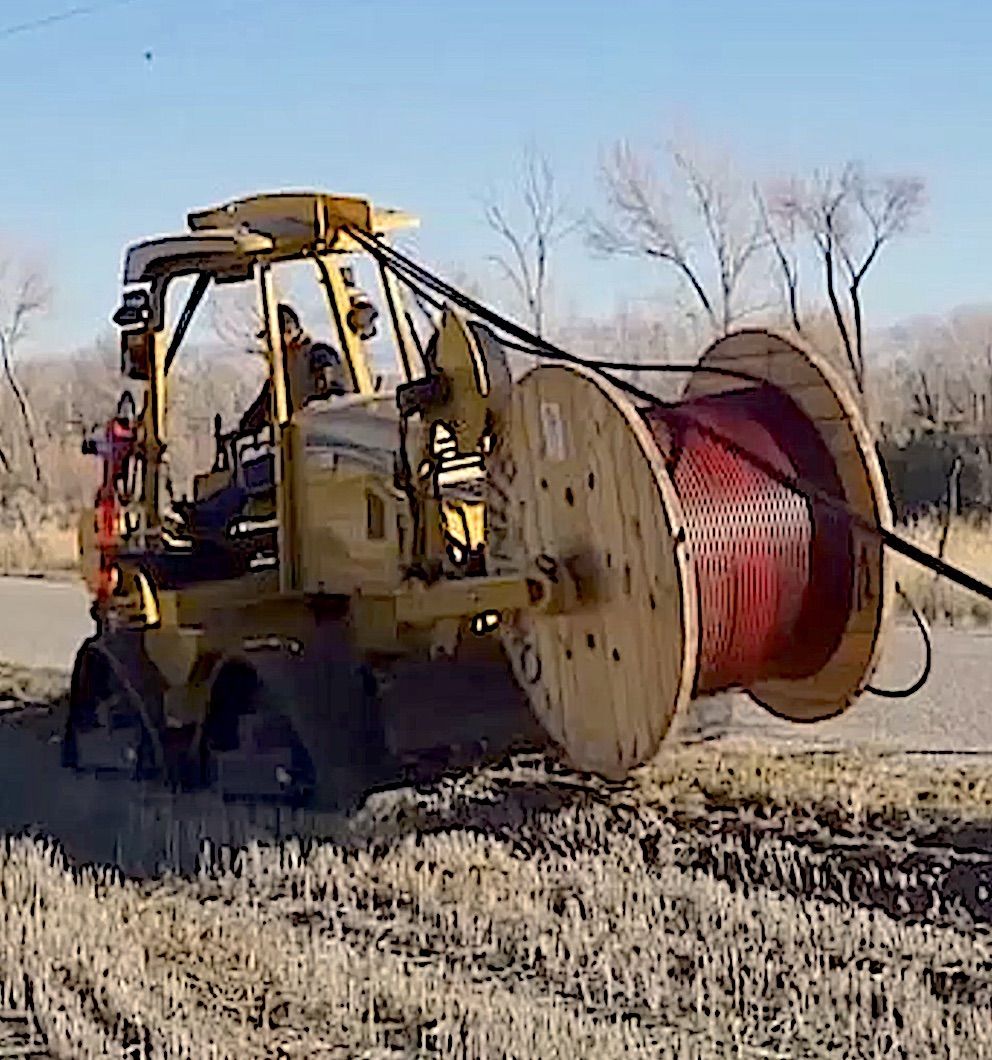 Laying and Trenching of OFC