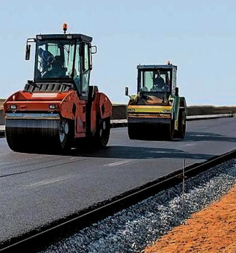 Compaction of crown course